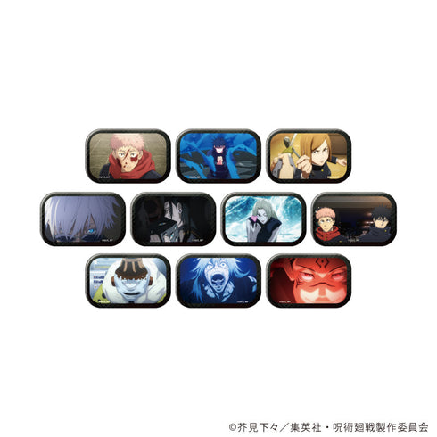 『呪術廻戦』スクエア缶バッジ04/BOX(全10種)